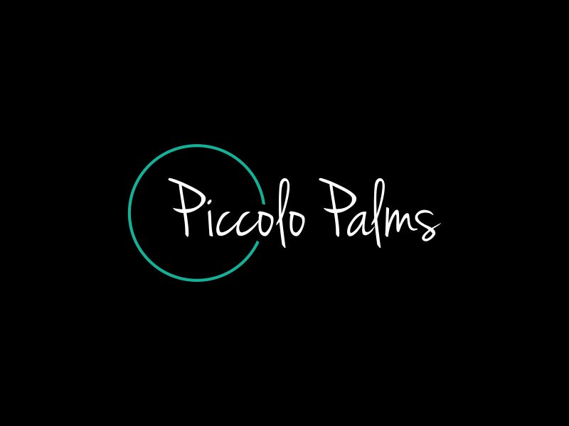 Piccolo Palms logo design by ora_creative