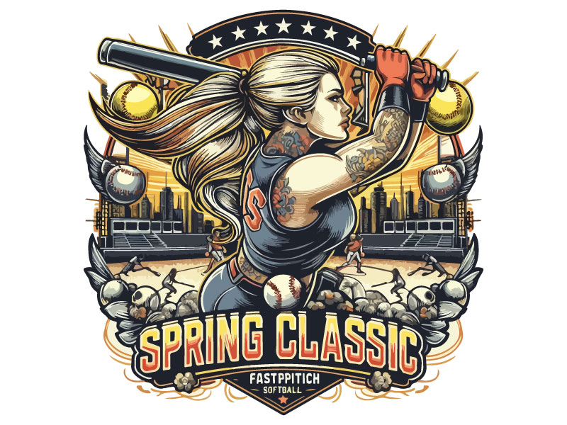 Spring Classic logo design by Rahul Biswas