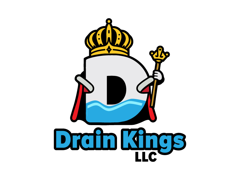 Drain Kings LLC logo design by paulwaterfall