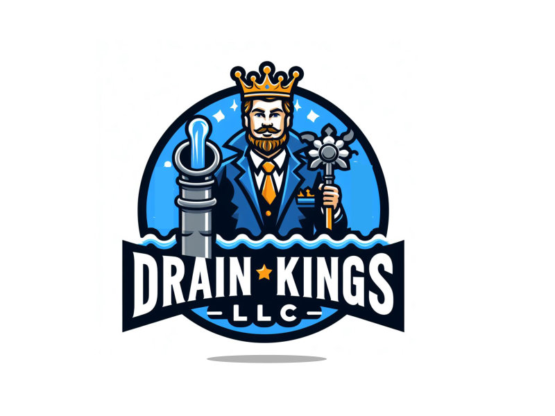 Drain Kings LLC logo design by mjmdesigns