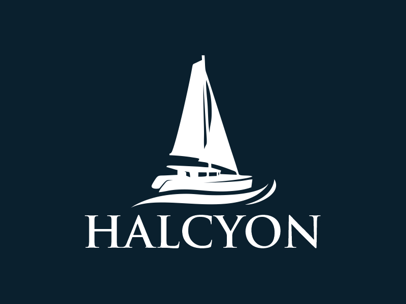 Halcyon logo design by Gwerth