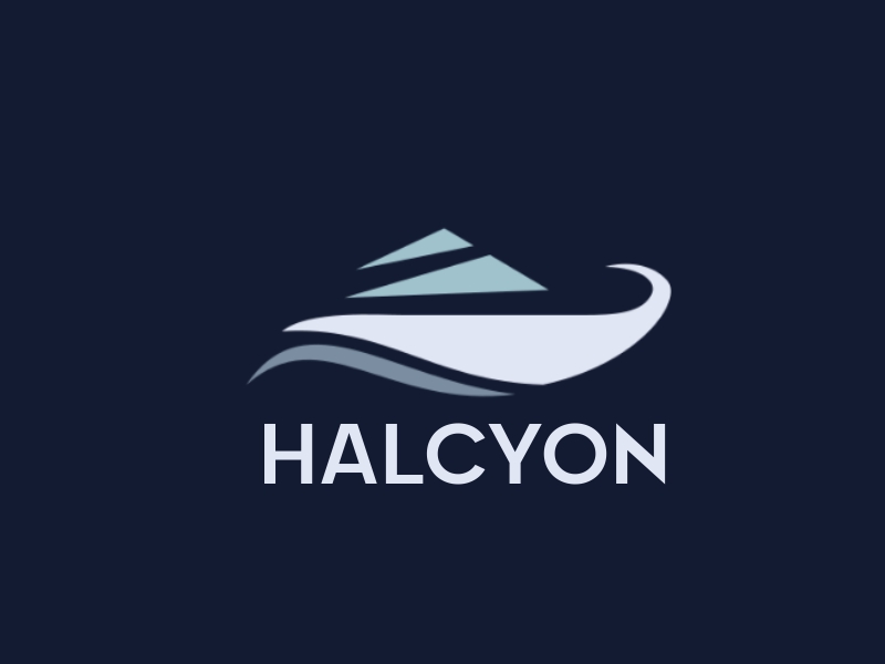 Halcyon logo design by kanal