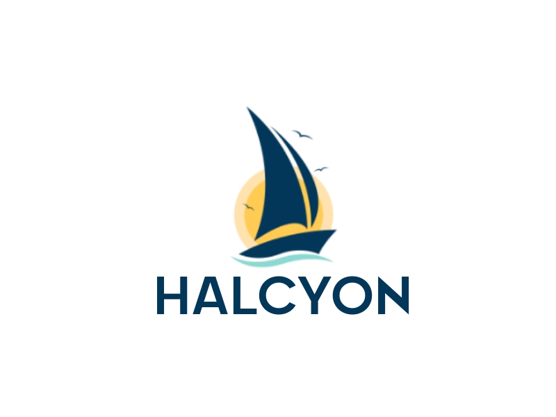 Halcyon logo design by kanal