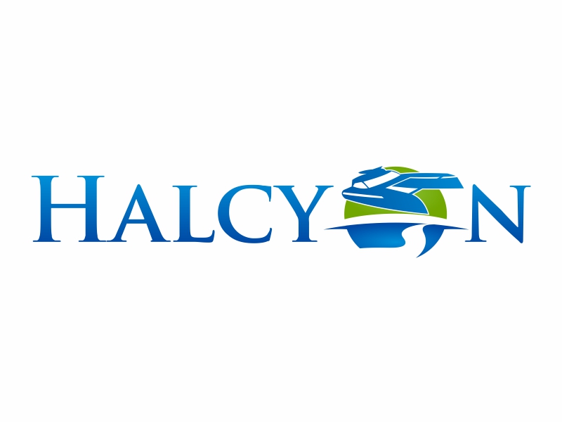 Halcyon logo design by Greenlight