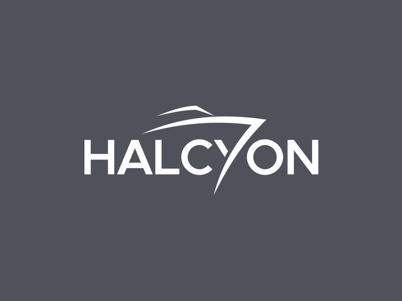 Halcyon logo design by Asani Chie