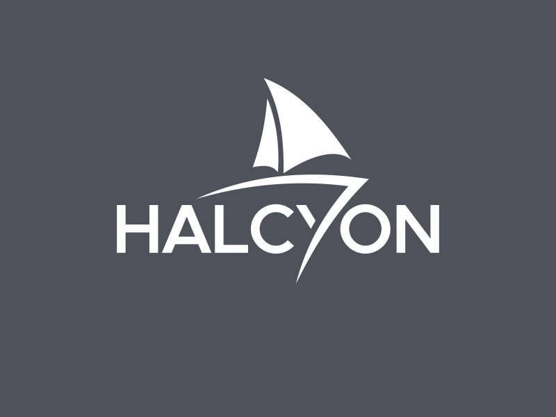 Halcyon logo design by Asani Chie