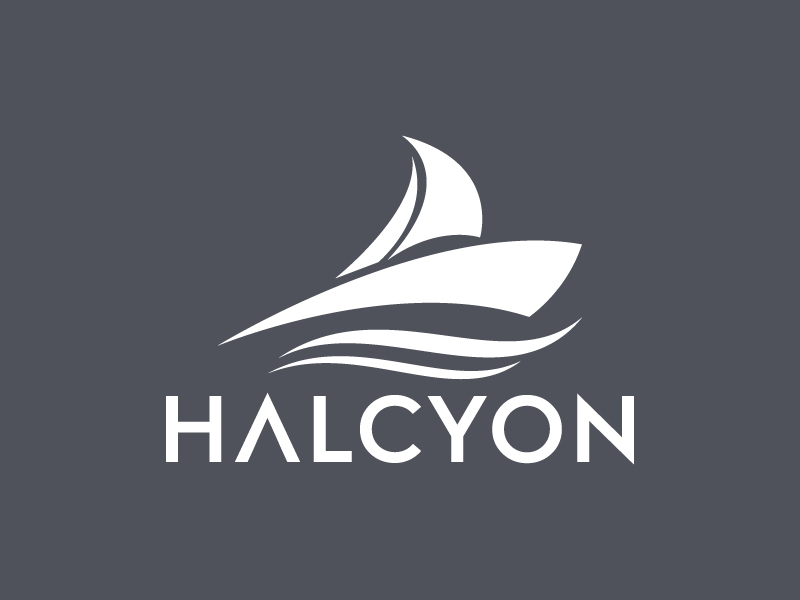 Halcyon logo design by Fear