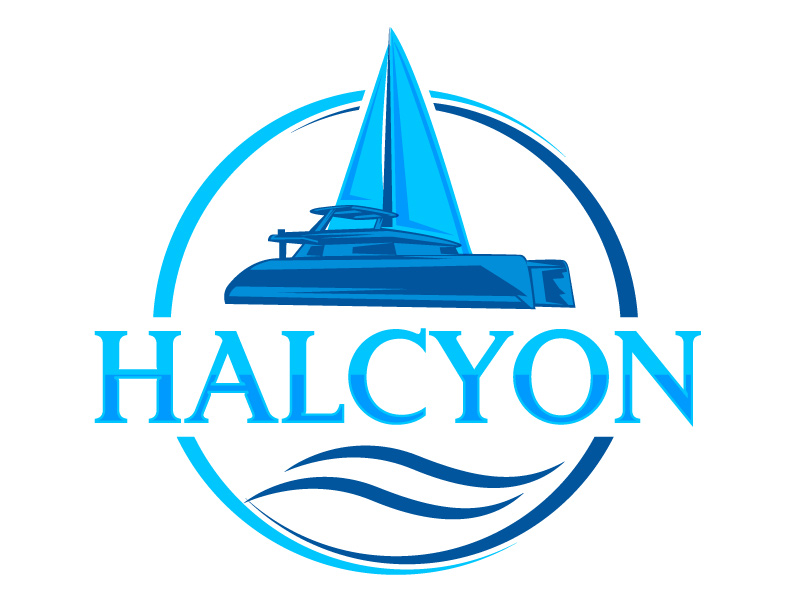 Halcyon logo design by Gilate