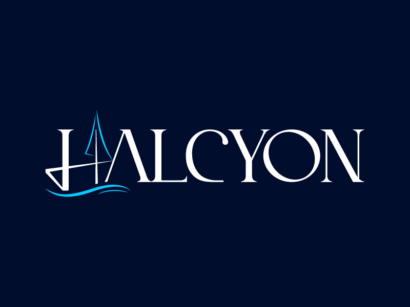 Halcyon logo design by oindrila chakraborty