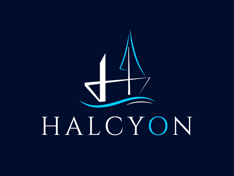 Halcyon logo design by oindrila chakraborty