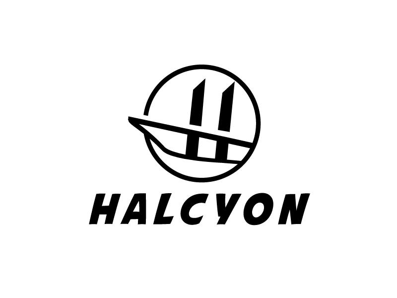 Halcyon logo design by oindrila chakraborty