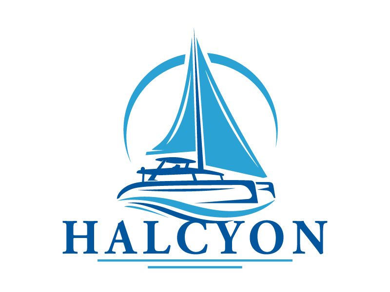 Halcyon logo design by LogoQueen