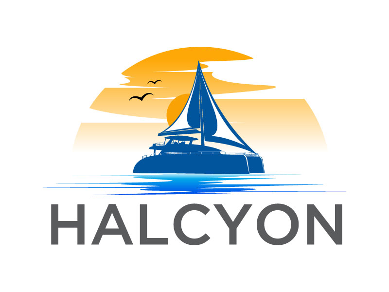 Halcyon logo design by LogoQueen