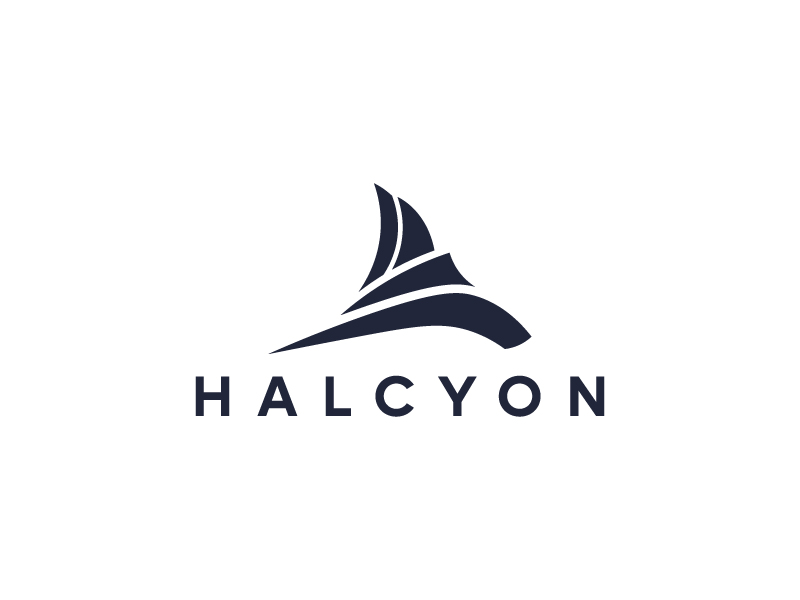 Halcyon logo design by Kakon Ghosh