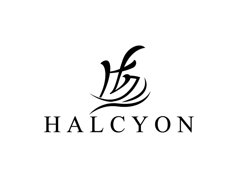 Halcyon logo design by oindrila chakraborty