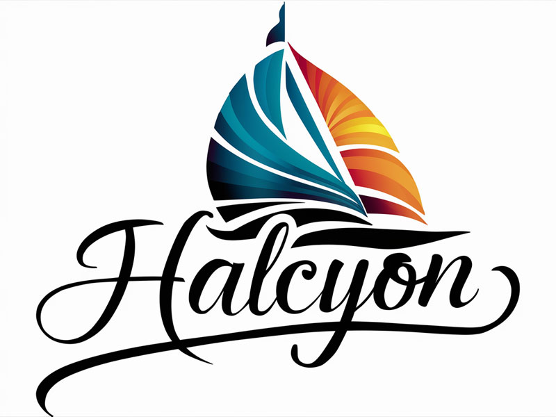 Halcyon logo design by jandu