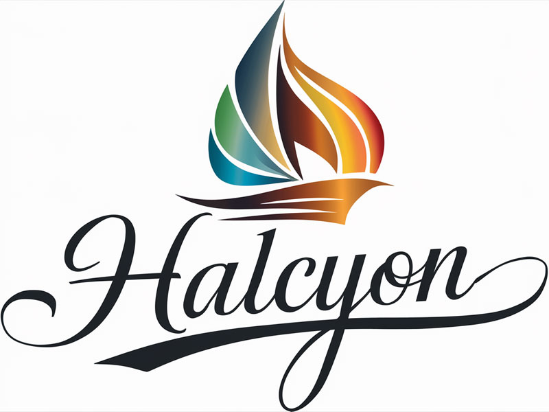 Halcyon logo design by jandu