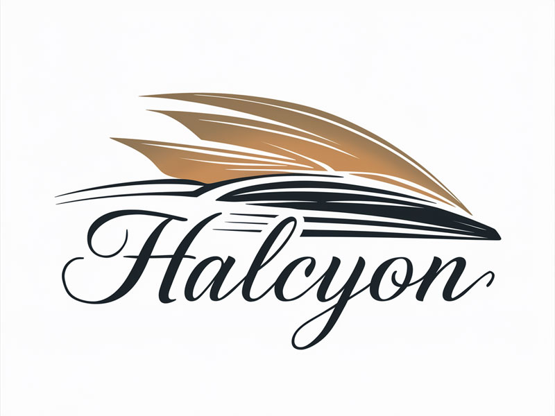 Halcyon logo design by jandu