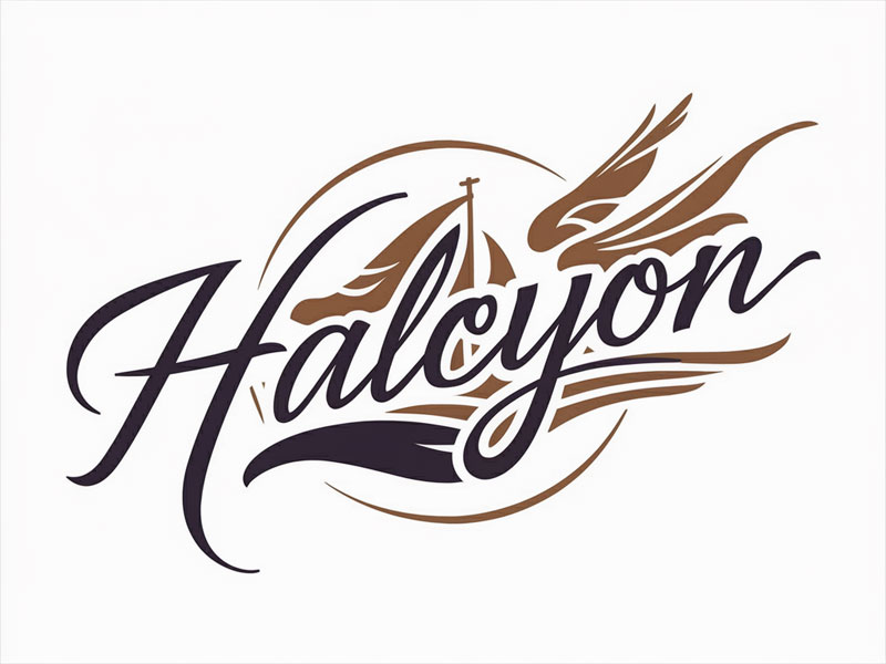 Halcyon logo design by jandu