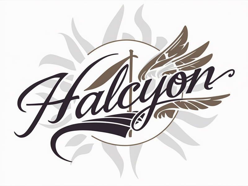 Halcyon logo design by jandu