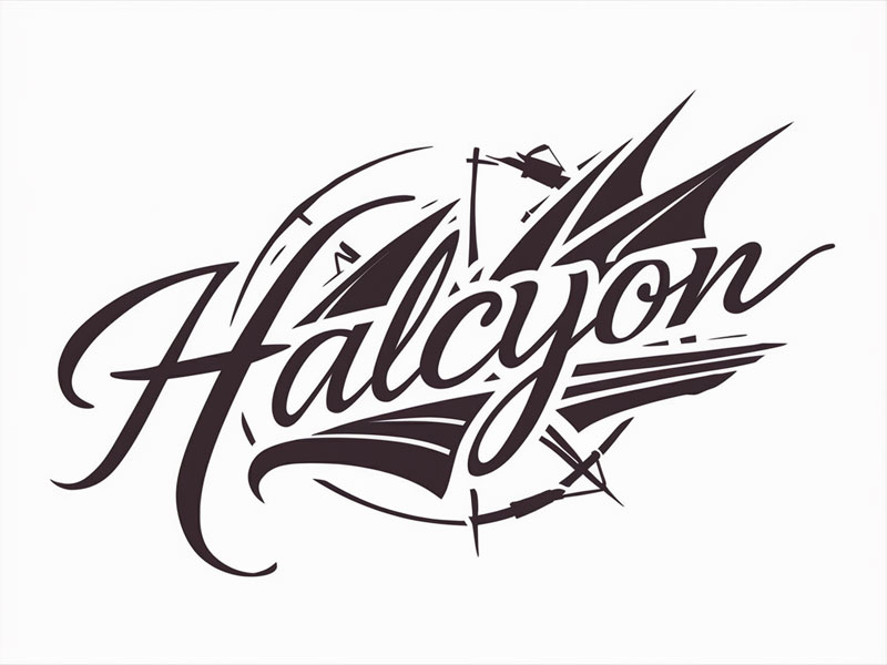 Halcyon logo design by jandu