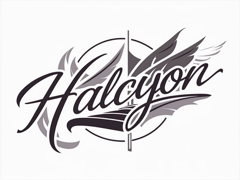 Halcyon logo design by jandu