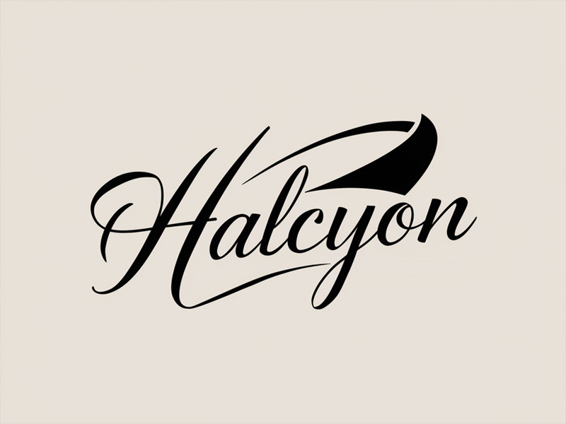 Halcyon logo design by jandu