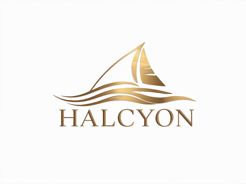 Halcyon logo design by navneet