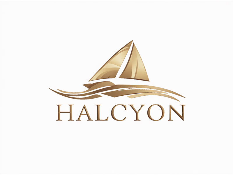 Halcyon logo design by navneet