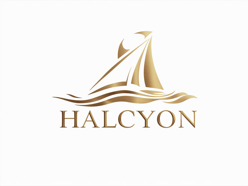 Halcyon logo design by navneet