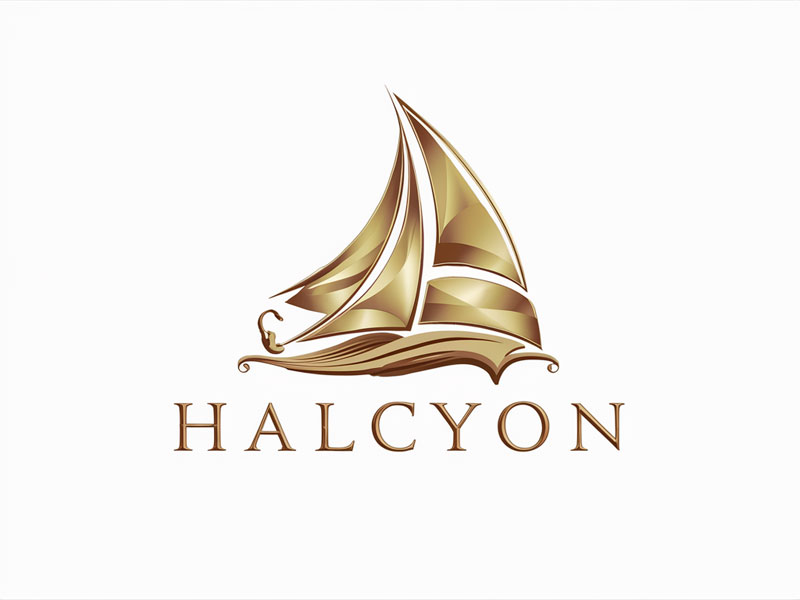 Halcyon logo design by navneet