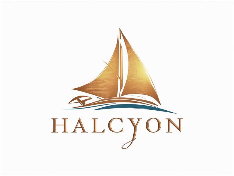 Halcyon logo design by navneet