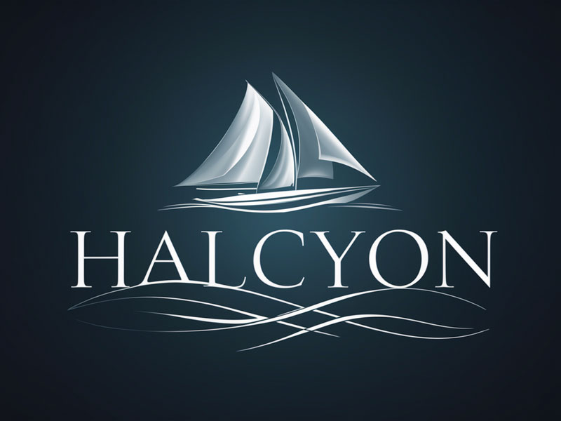 Halcyon logo design by navneet