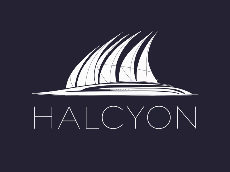 Halcyon logo design by navneet