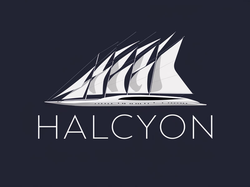 Halcyon logo design by navneet