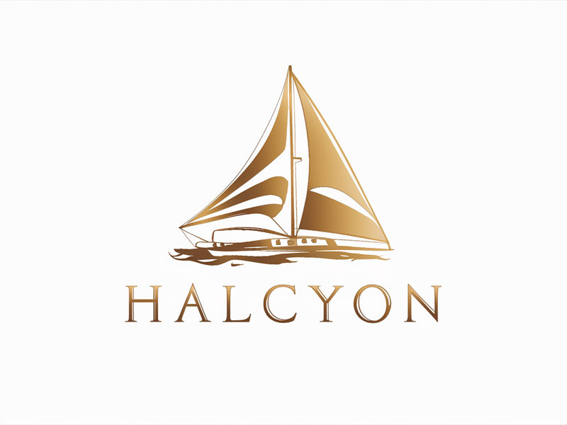 Halcyon logo design by navneet