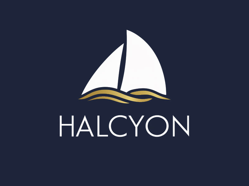 Halcyon logo design by navneet