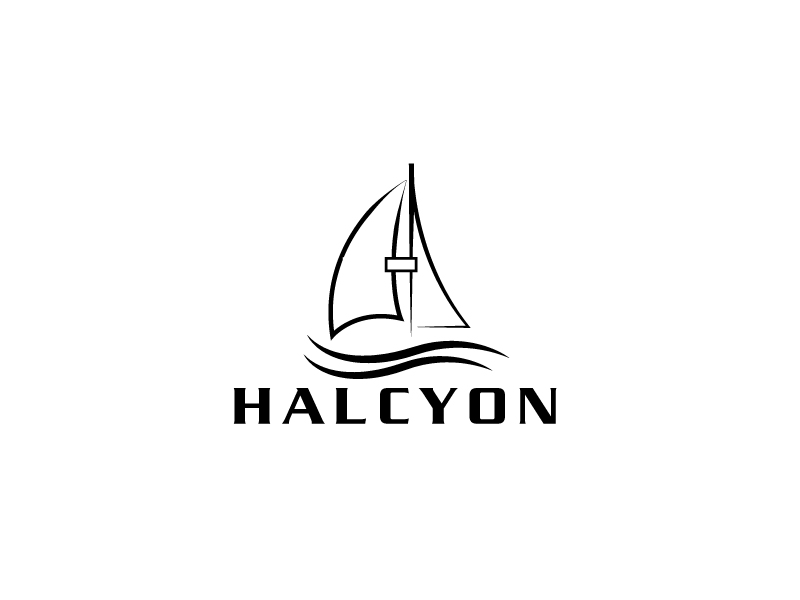 Halcyon logo design by oindrila chakraborty