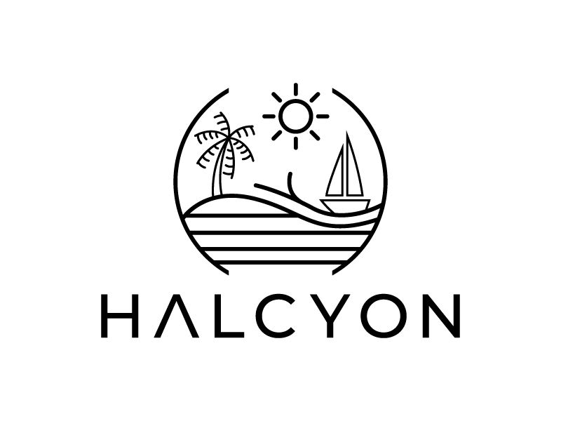 Halcyon logo design by oindrila chakraborty