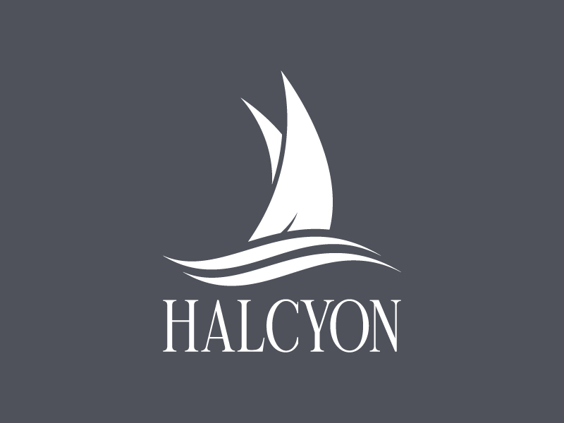 Halcyon logo design by udinjamal