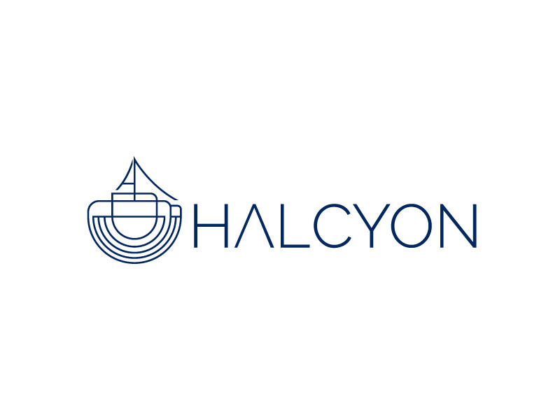 Halcyon logo design by oindrila chakraborty