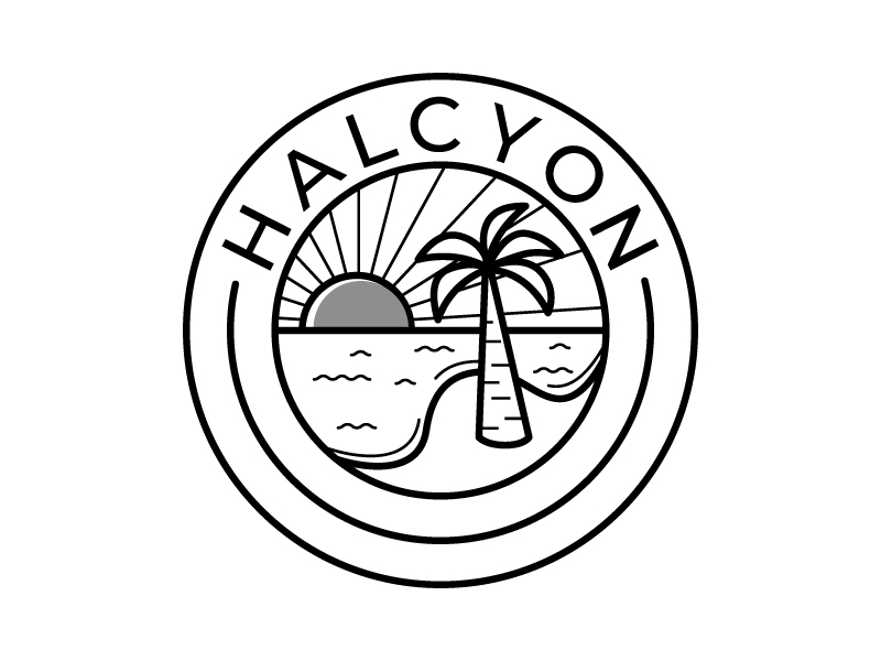 Halcyon logo design by oindrila chakraborty