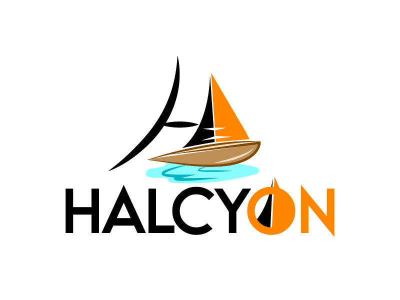 Halcyon logo design by oindrila chakraborty