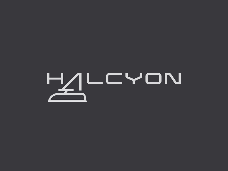 Halcyon logo design by Shabbir