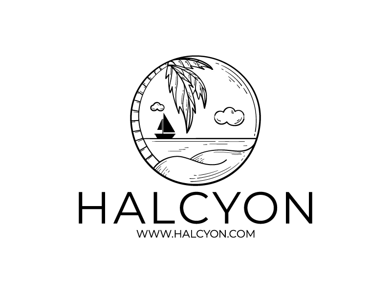 Halcyon logo design by oindrila chakraborty