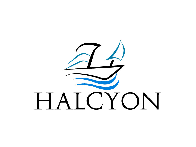 Halcyon logo design by oindrila chakraborty