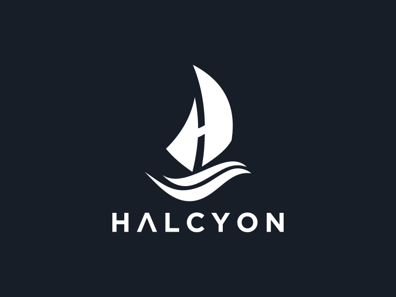 Halcyon logo design by hunter$