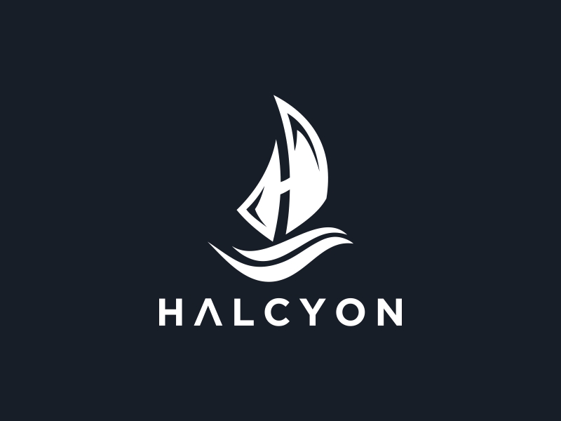 Halcyon logo design by hunter$