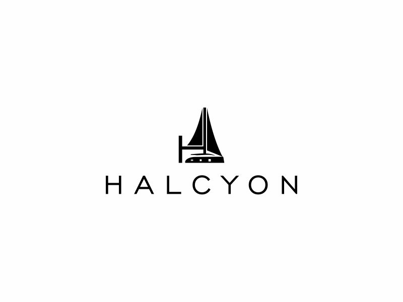 Halcyon logo design by glasslogo