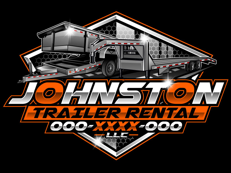 JOHNSTON TRAILER RENTAL LLC logo design by USDOT